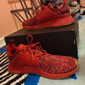 Red Adidas Gym Shoes